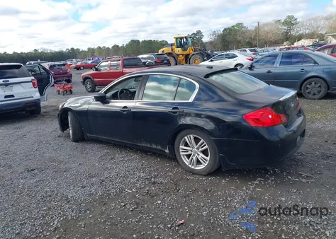 2010 Infiniti G37 Journey z USA, uszkodzony, nr VIN JN1CV6AP9AM408782